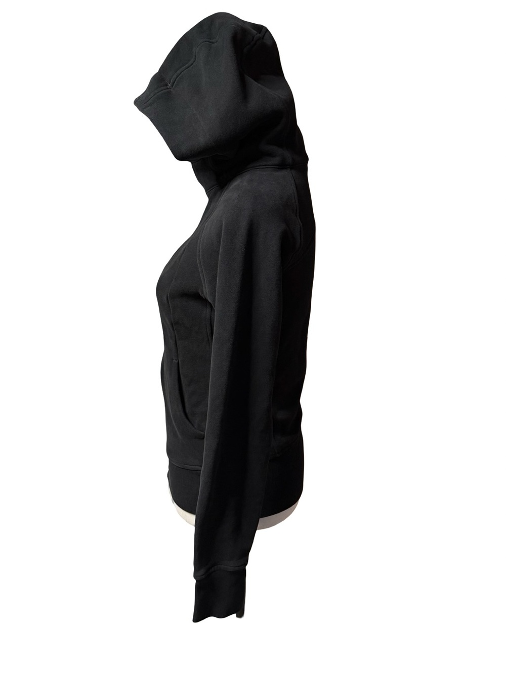 Lululemon Scuba Hoodie Light Cotton Fleece Black Women’s 4 W4AWMS - Picture 2 of 10